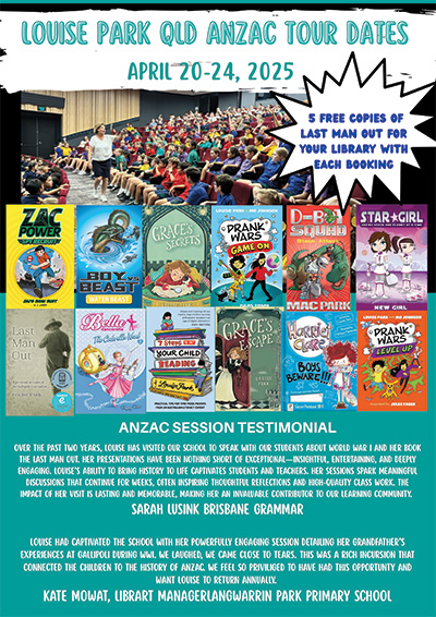 Louise Park ANZAC flyer 2026