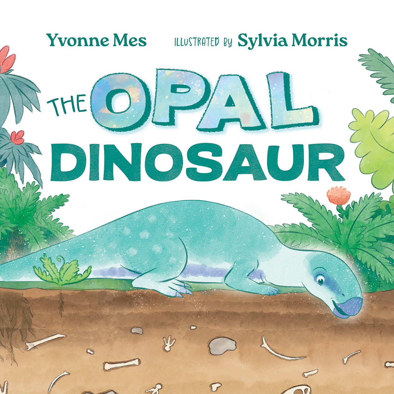 opal dinosaur by yvonne mes cover